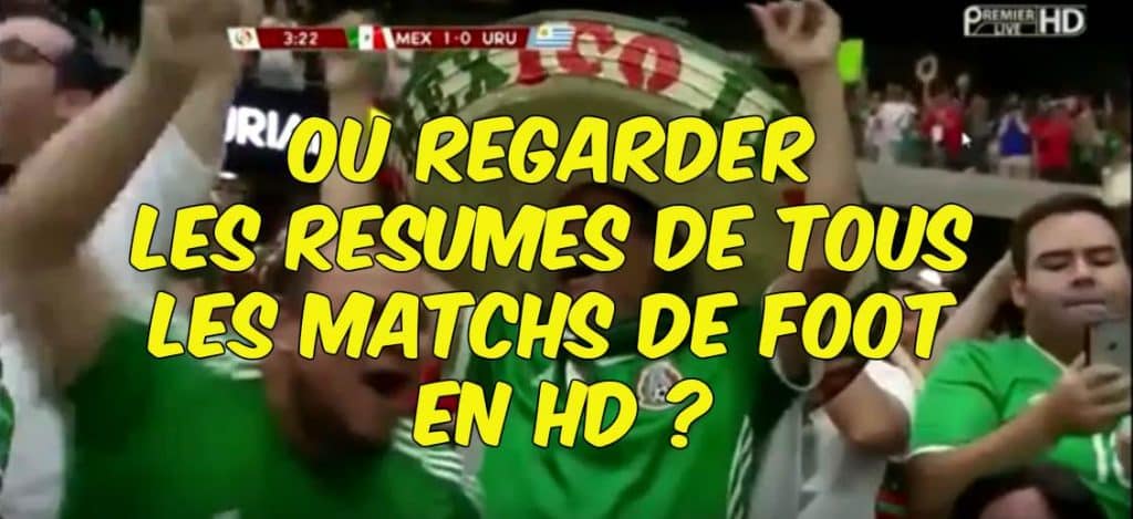 résumé match de foot