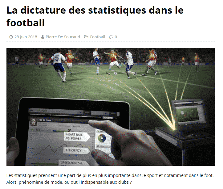 statistiques football
