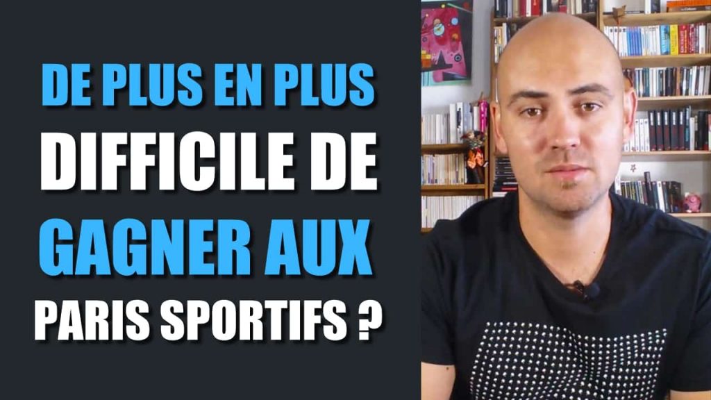 De plus en plus difficile de gagner dans les paris sportifs