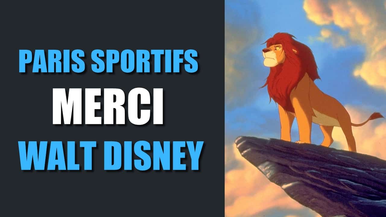 Paris sportifs Merci Walt Disney