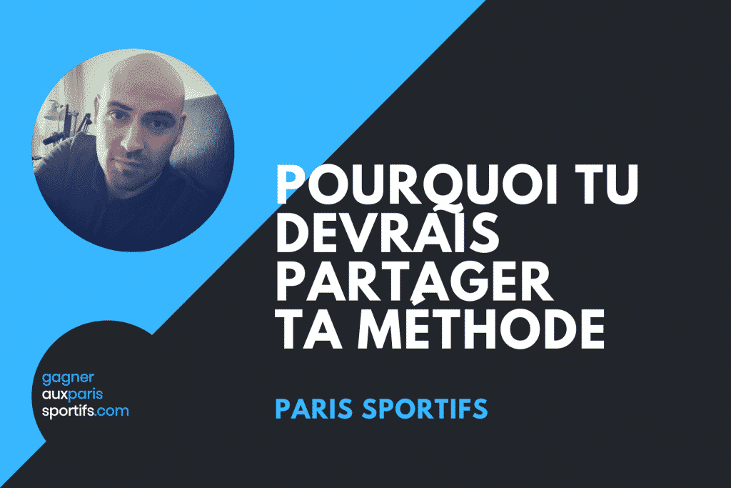 Pourquoi tu devrais partager ta méthode au lieu de la garder pour toi tout seul qu'elle soit bonne ou pas