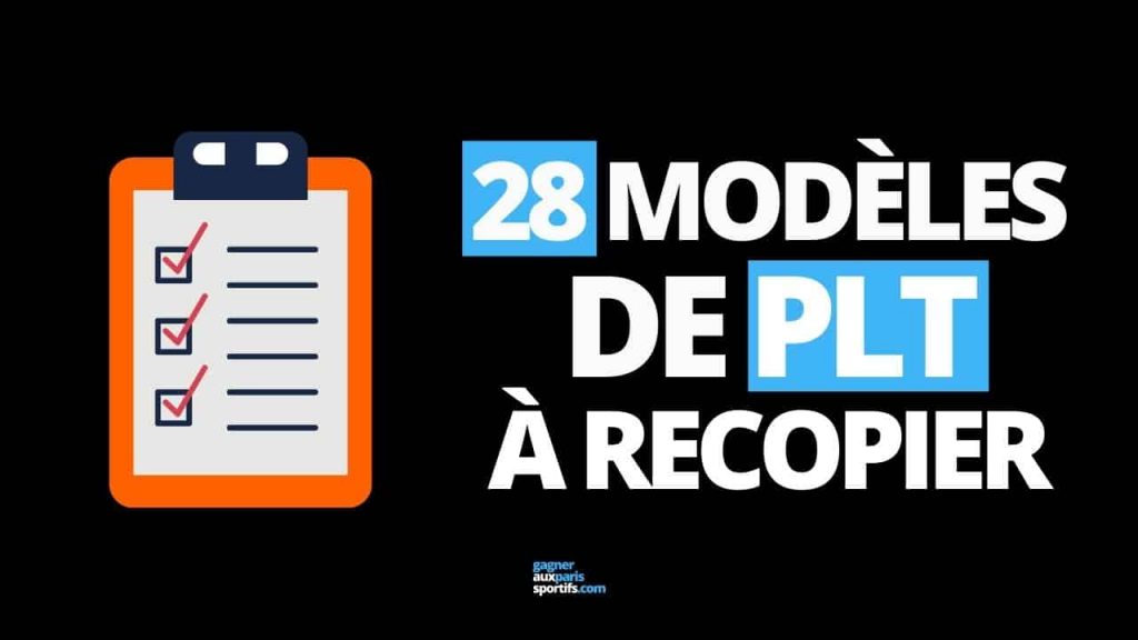 28 modèles de PLT à recopier