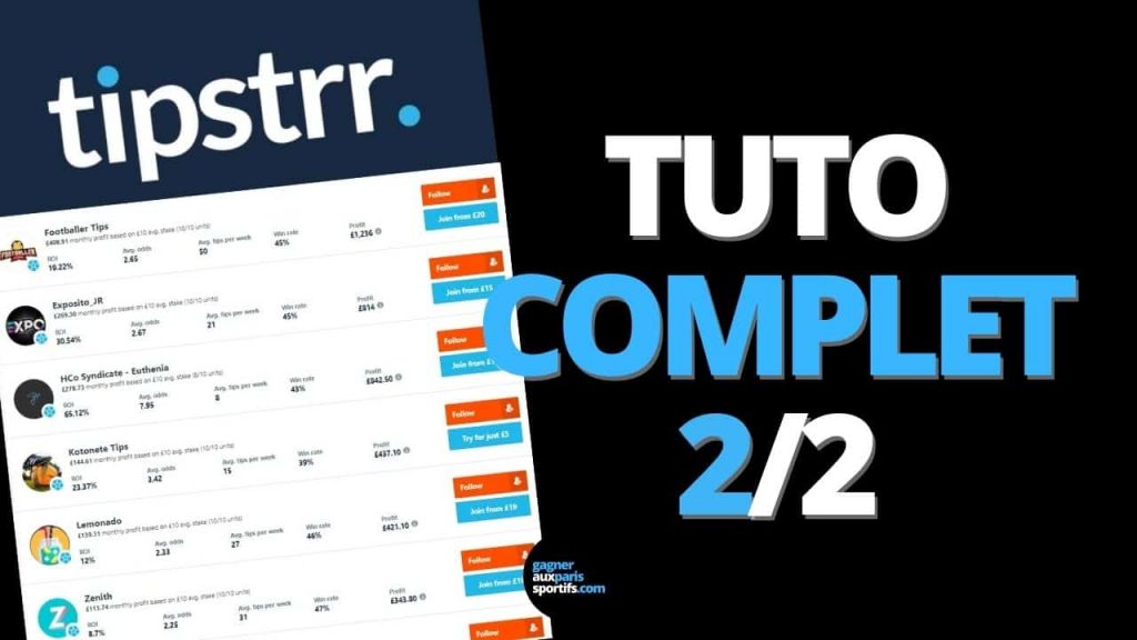 comment démarrer sur Tipstrr partie 2