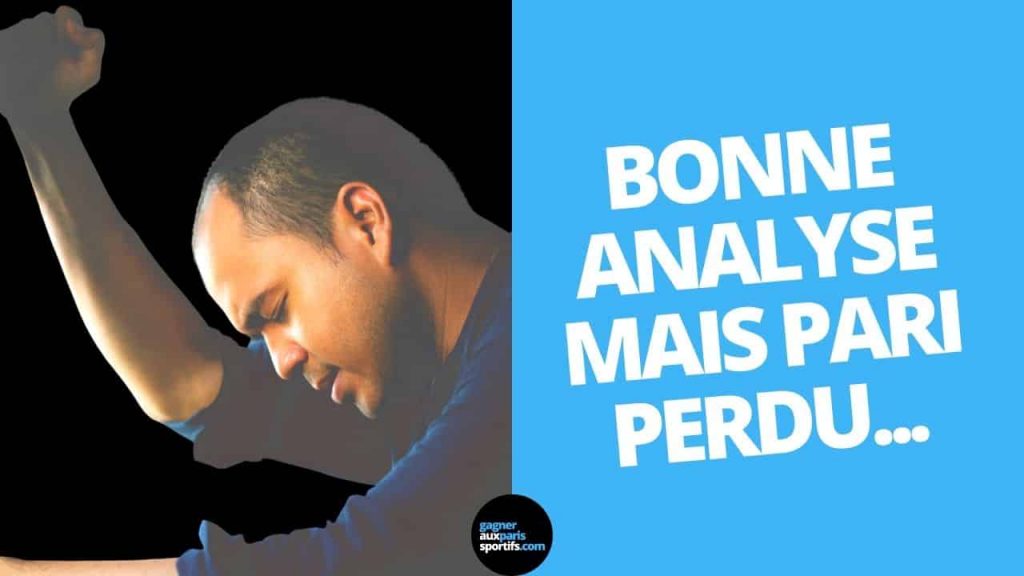 bonne analyse mais perdu