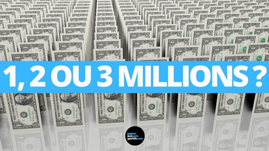 1, 2 ou 3 millions
