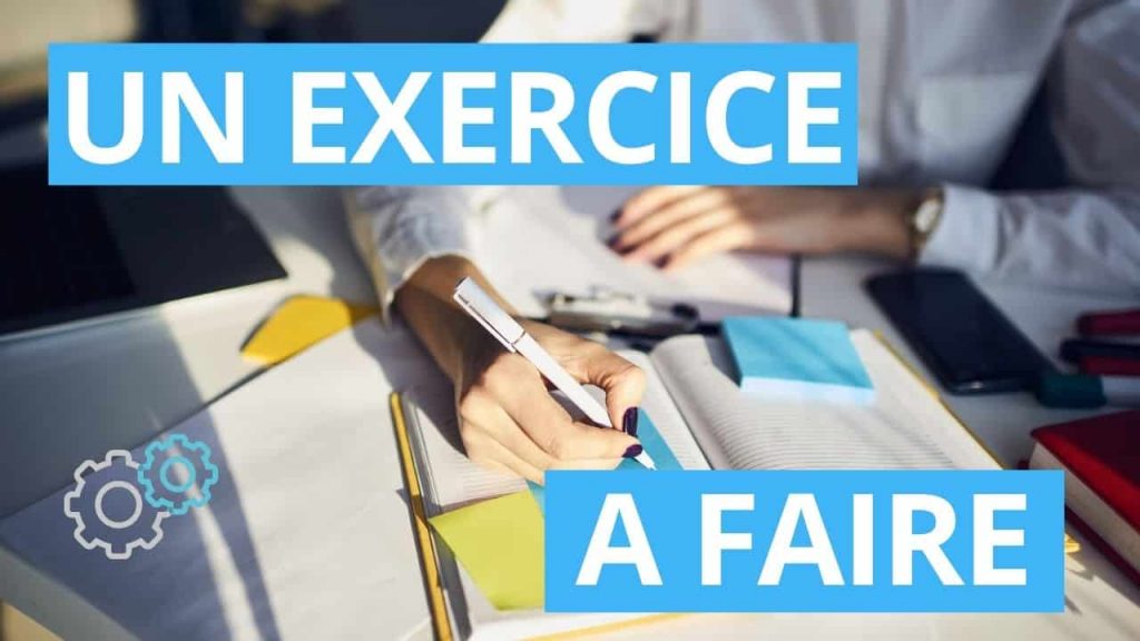 un exercice à faire