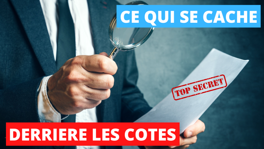 ce qui se cache derriere les cotes