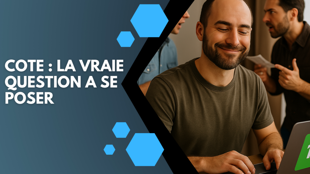 Petite cote, grosse cote : la seule question à te poser, c’est celle-là